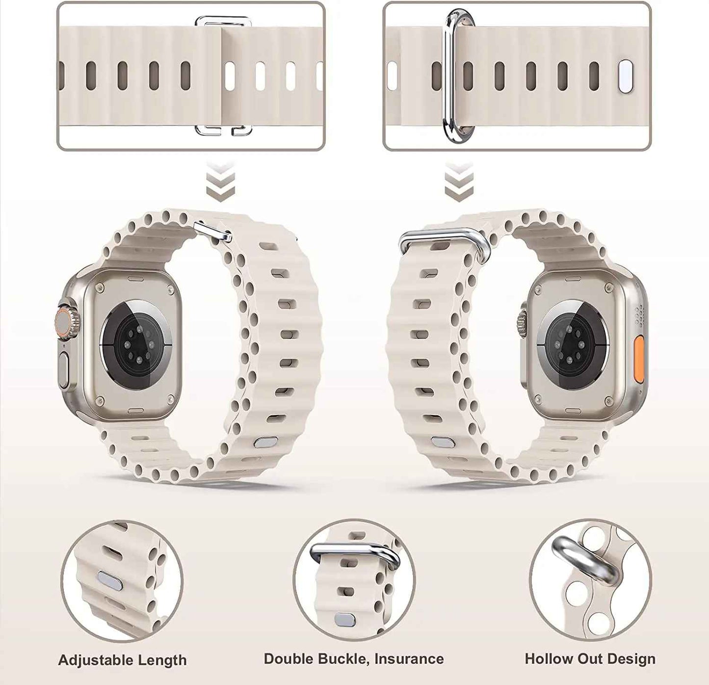 YARTRENDS™ T900 Ultra Smart Watch Sport Silicone Strap